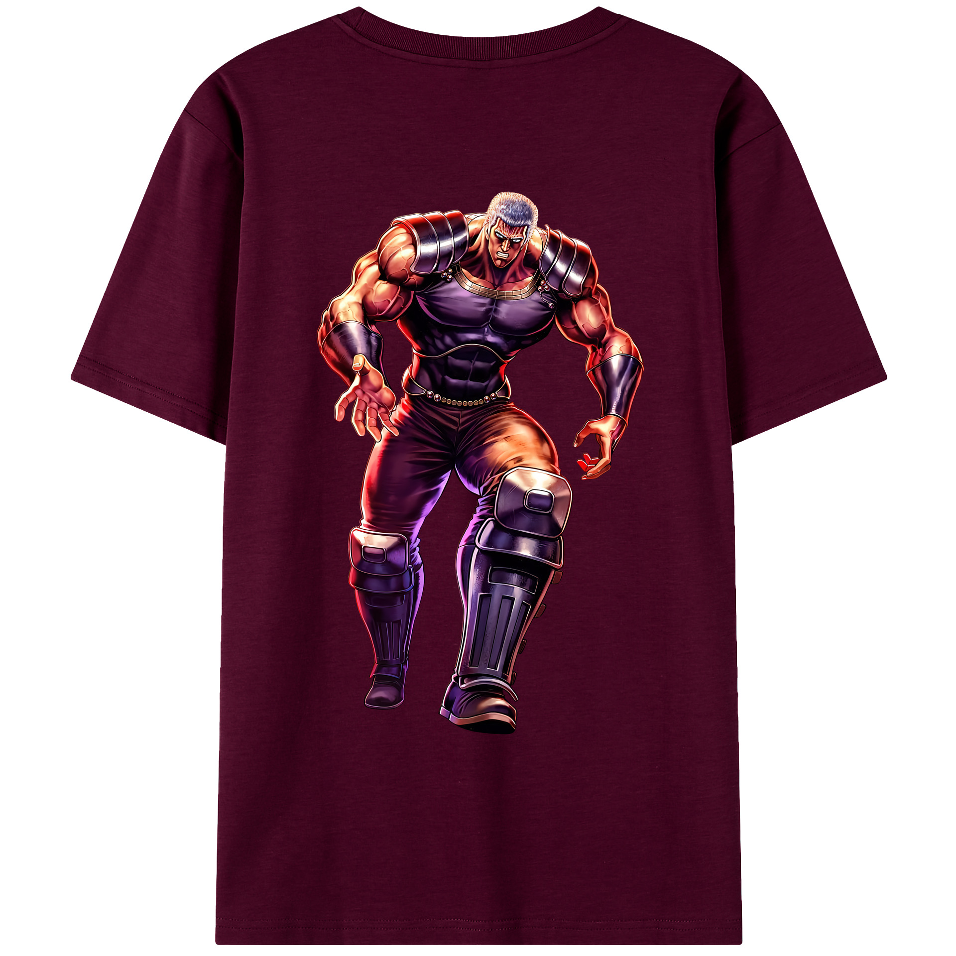 （画像用） 北斗の拳 Fist of the North Star レディース半袖Tシャツ(バックプリント)